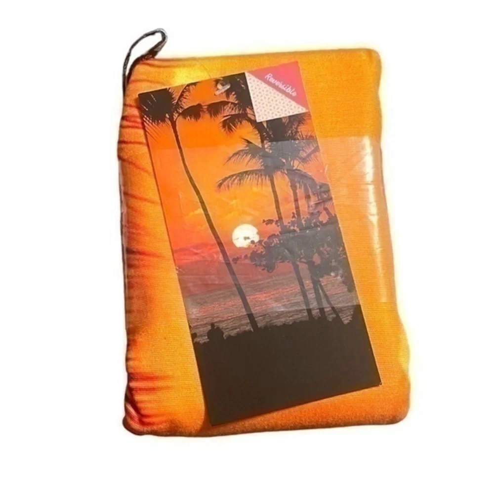 Whitley Willows Microfiber Printed Beach Towel - Sunset